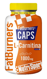 Fat Burners 500 con L-Carnitina · Nutrisport · 105 cápsulas