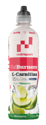 Fat Burners Manzana con L-Carnitina · Nutrisport · 500 ml