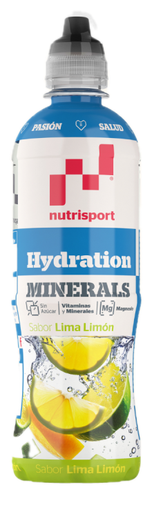 Hydration Minerals Lima Limón · Nutrisport · 500 ml