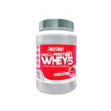 Mega Protein Whey +5 Fresa · Nutrisport · 900 gramos