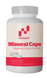 Mineral Caps · Nutrisport · 106 cápsulas