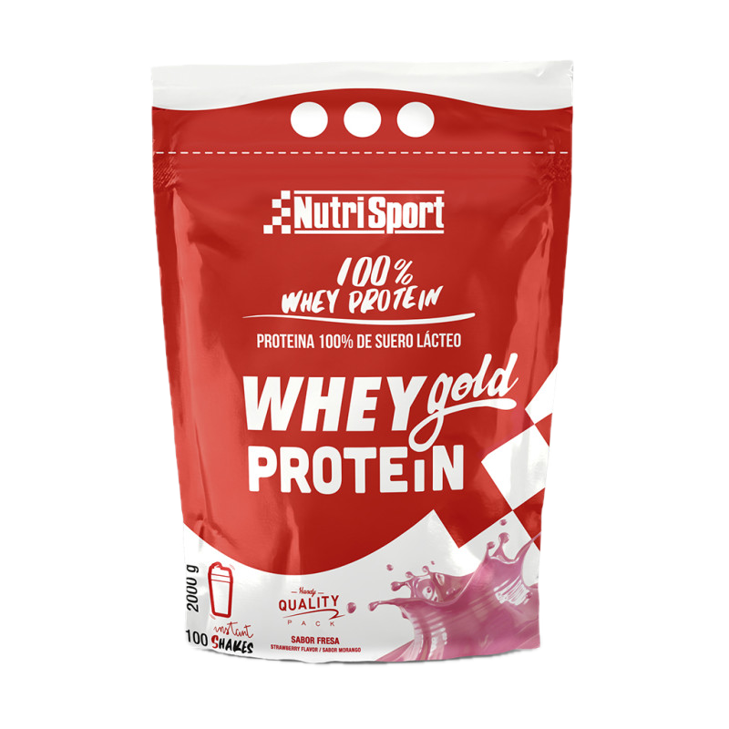 Whey Gold Protein Fresa · Nutrisport · 2 kg