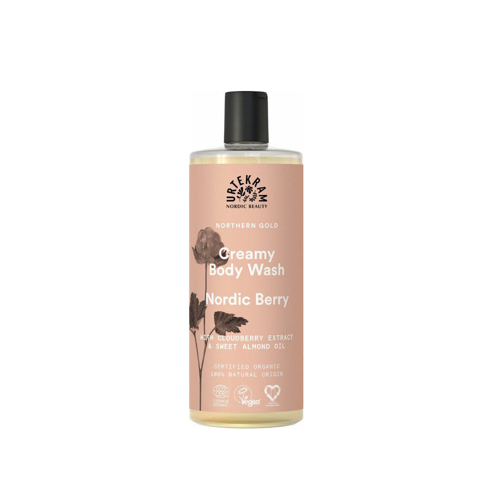 Gel Crema de Ducha Nordic Berry · Urtekram · 500 ml