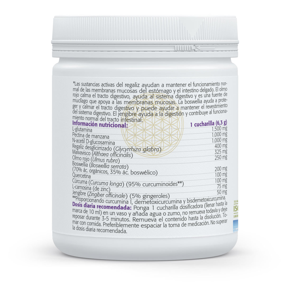 GI-Repair · Sura Vitasan — ingredientes activos