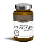 Fermented Ginseng Rojo Coreano con Prebióticos · Adaptogenius · 30 cápsulas
