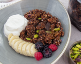 Granola de Chocolate, Pistachos y Avellanas · Sierra Eco Foods
