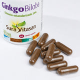 Ginkgo Biloba · Sura Vitasan — detalle cápsulas