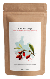 Bayas de Goji Deshidratadas · Paleobull · 250 gramos