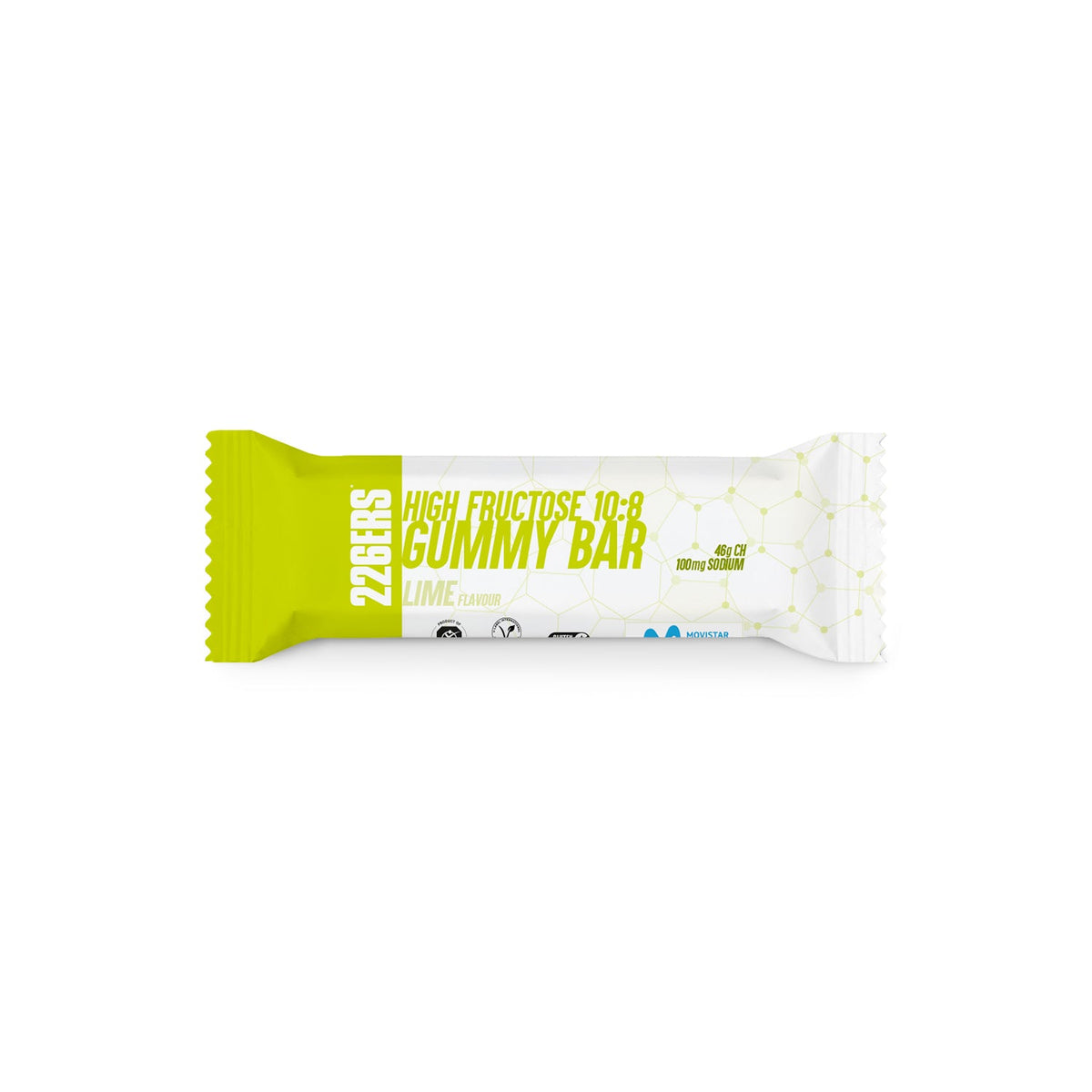 High Fructose Gummy Bar Sabor Lima 226ERS