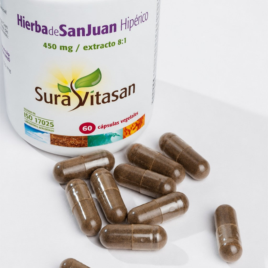 Hierba de San Juan Hipérico · Sura Vitasan — presentación