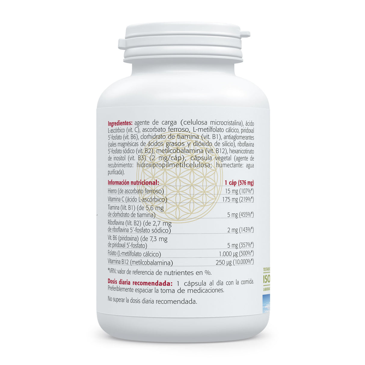 Hierro 15 · Sura Vitasan — vitaminas del grupo B