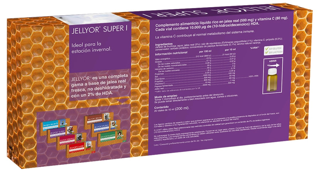 Jellyor Super I · Eladiet · 20 viales