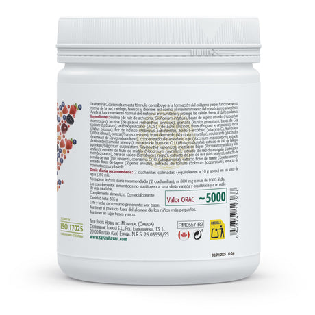 JuicyVit Oxiprotect · Sura Vitasan — información nutricional