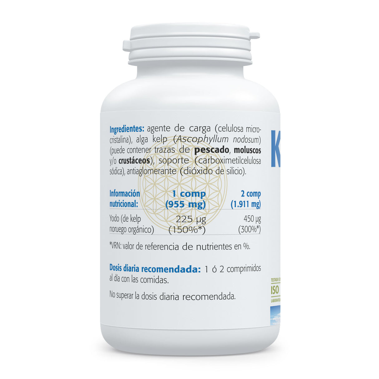 Kelp · Sura Vitasan — información nutricional