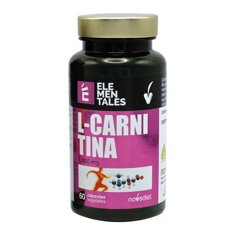capsulas l carnitina L-Carnitina · Nova Diet · 60 cápsulas – Herbolario Salud Natural