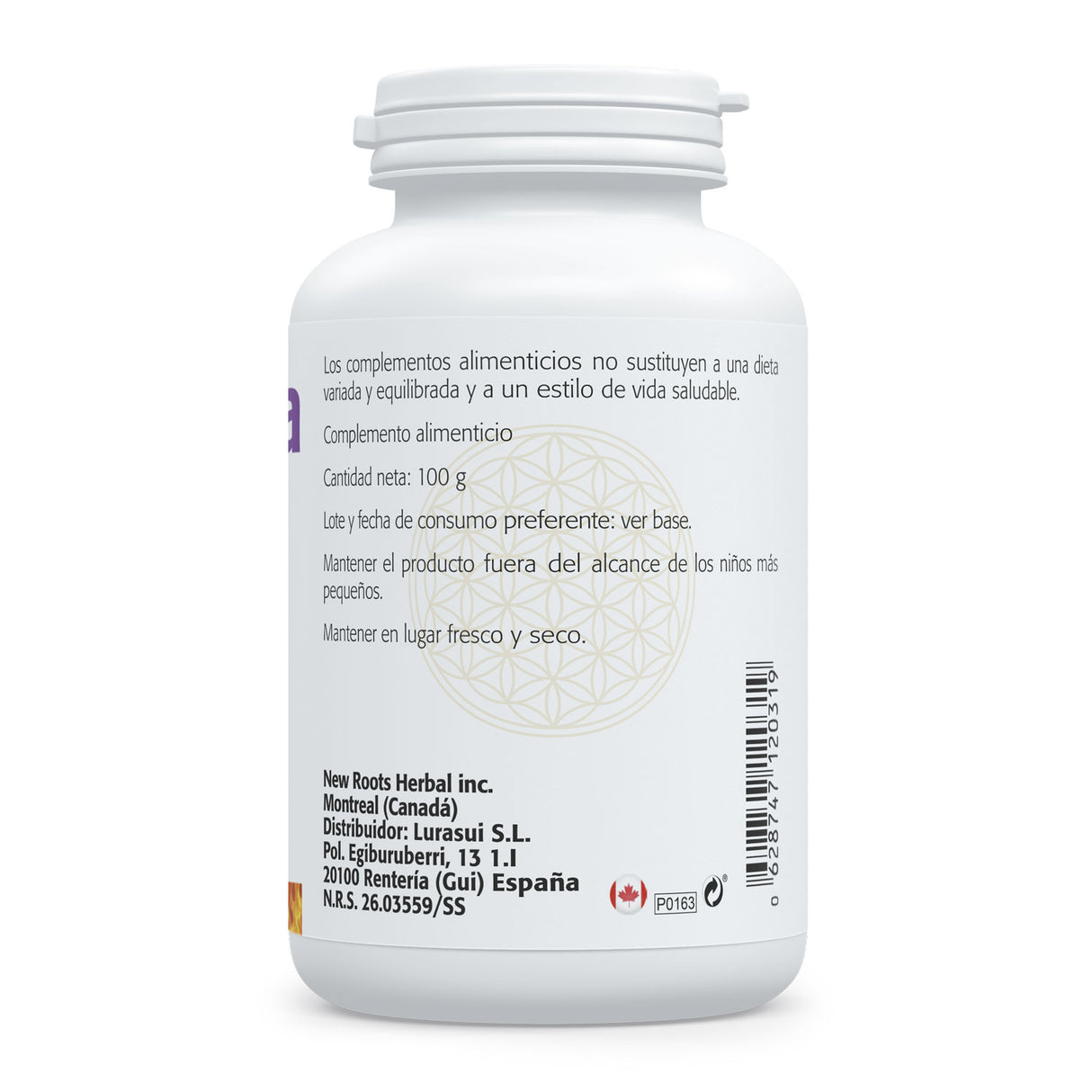 L-Glutamina en Polvo · Sura Vitasan — información nutricional
