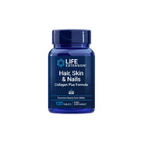 Hair, Skin & Nails Collagen Plus Formula · Life Extension · 120 comprimidos