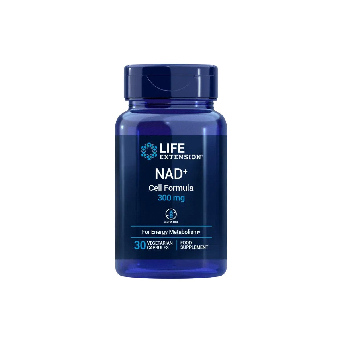 NAD+ Cell Formula 300 mg · Life Extension · 30 cápsulas