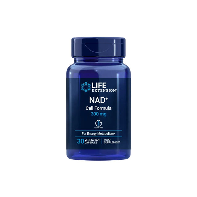 NAD+ Cell Formula 300 mg · Life Extension · 30 cápsulas