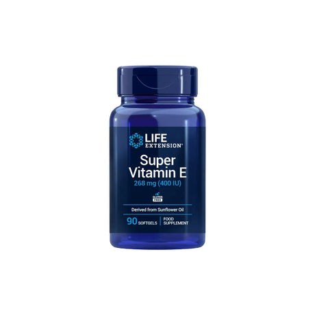 Super Vitamin E 268 mg 400 IU · Life Extension · 90 perlas