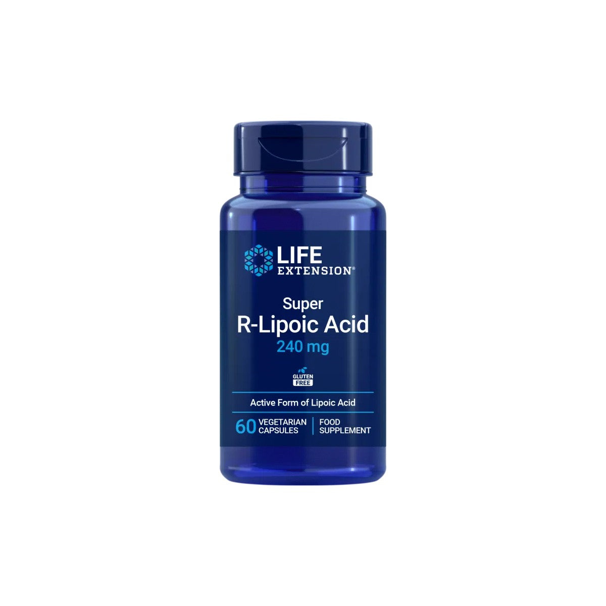 Super R-Lipoic Acid 240 mg · Life Extension · 60 cápsulas