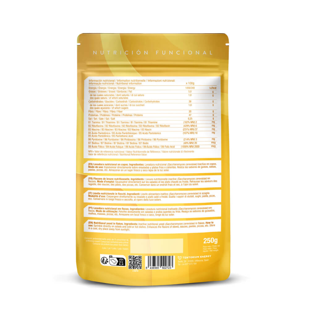 Levadura Nutricional en Copos · Energy Feelings · 250 gramos