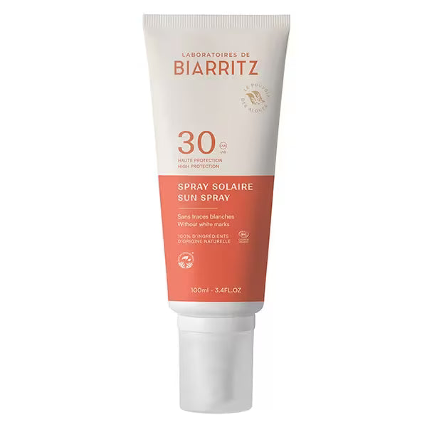 Spray Solar Cara & Cuerpo SPF30 · Laboratoires de Biarritz · 100 ml