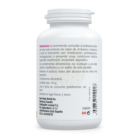 Maca 750 mg · Sura Vitasan — información nutricional