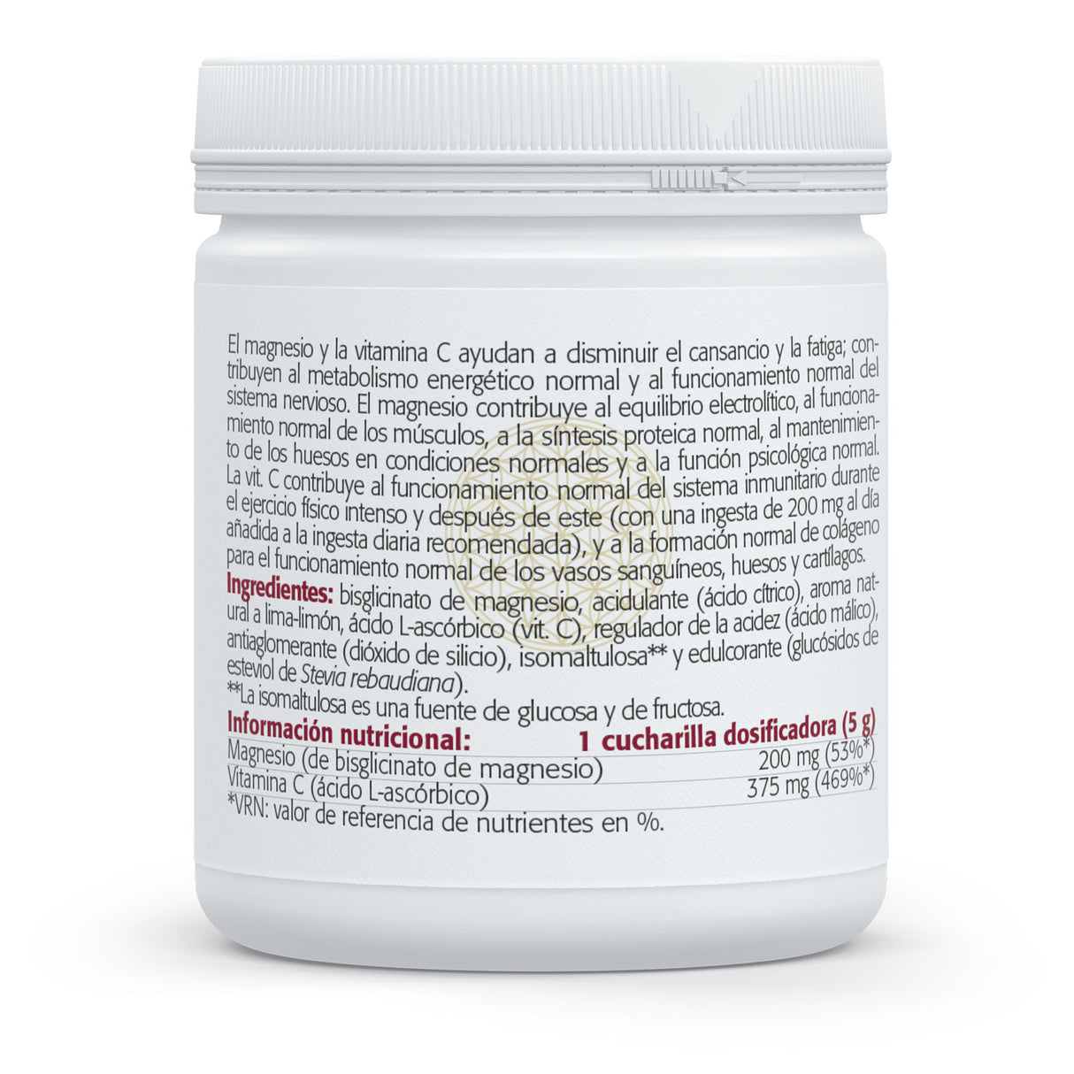 Magnesio Bisglicinato + Vitamina C · Sura Vitasan — componentes