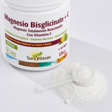 Magnesio Bisglicinato + Vitamina C · Sura Vitasan — polvo