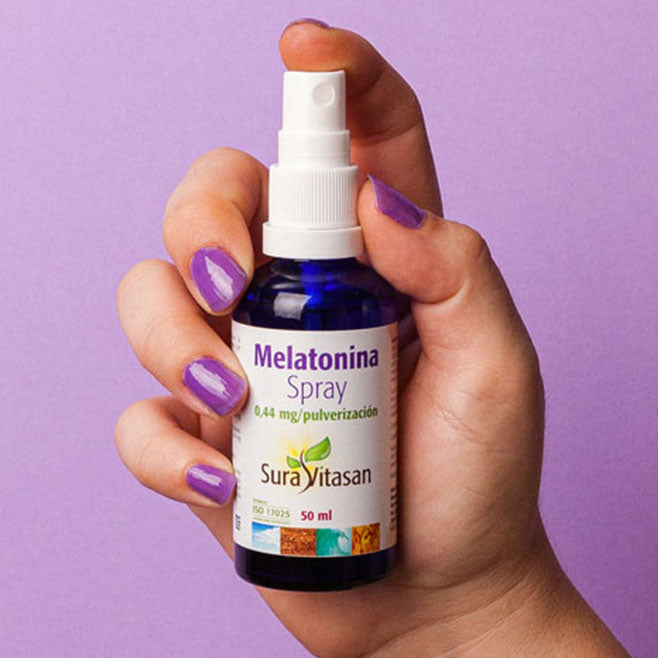 Melatonina Spray · Sura Vitasan — presentación
