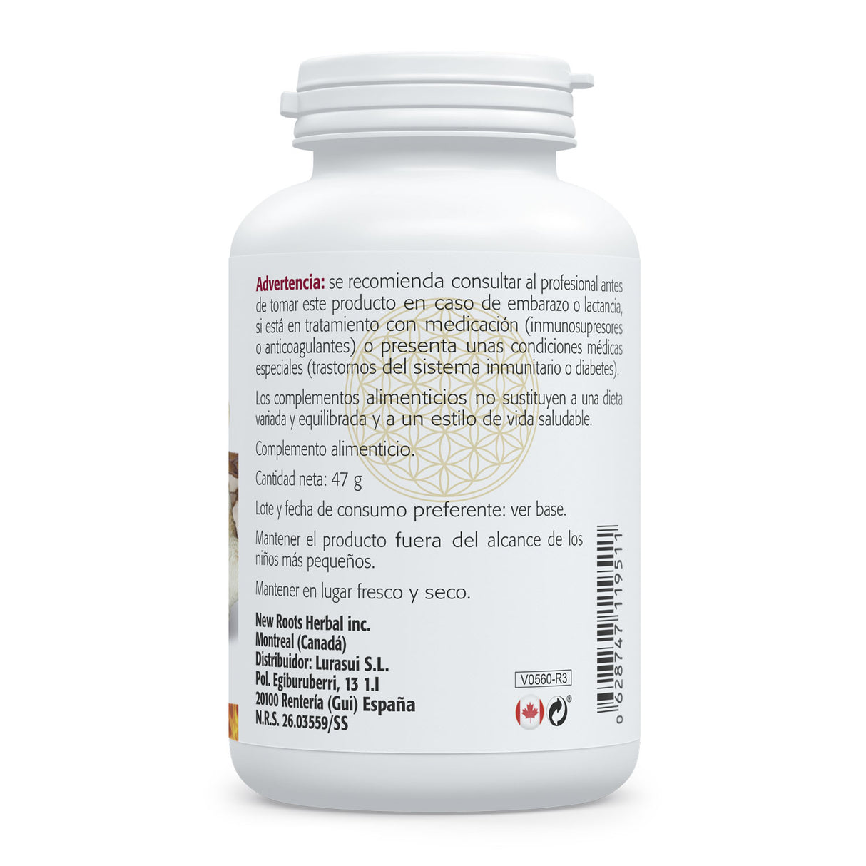 Mico Complex 6 · Sura Vitasan — información nutricional