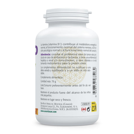 Mito-ATP · Sura Vitasan — información nutricional