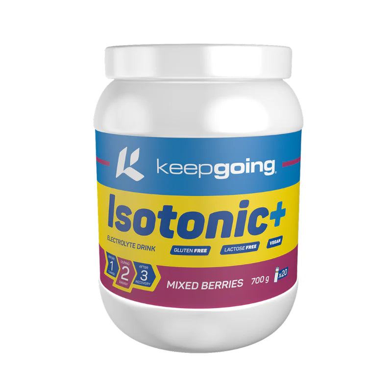 Isotonic + Frutos Rojos · Keepgoing · 700 g