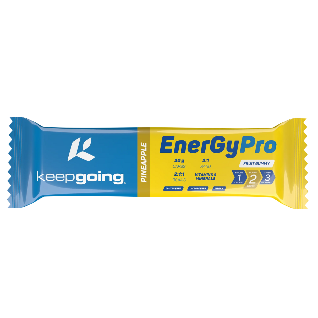 Energypro Bar Piña · Keepgoing · 40 g