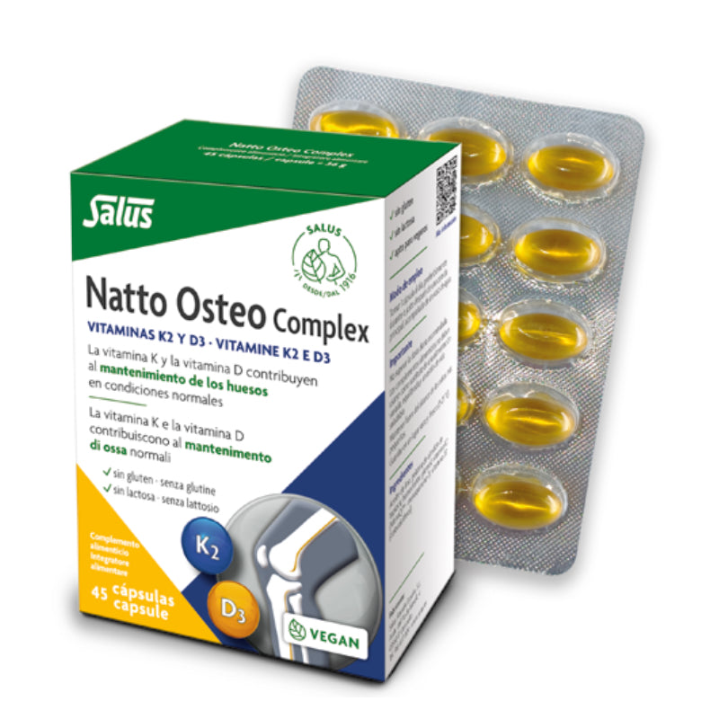 Natto Osteo Complex · Dr.Dunner · 45 cápsulas