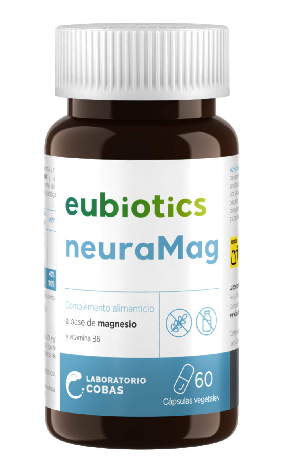 NeuraMag · Eubiotics · 60 cápsulas