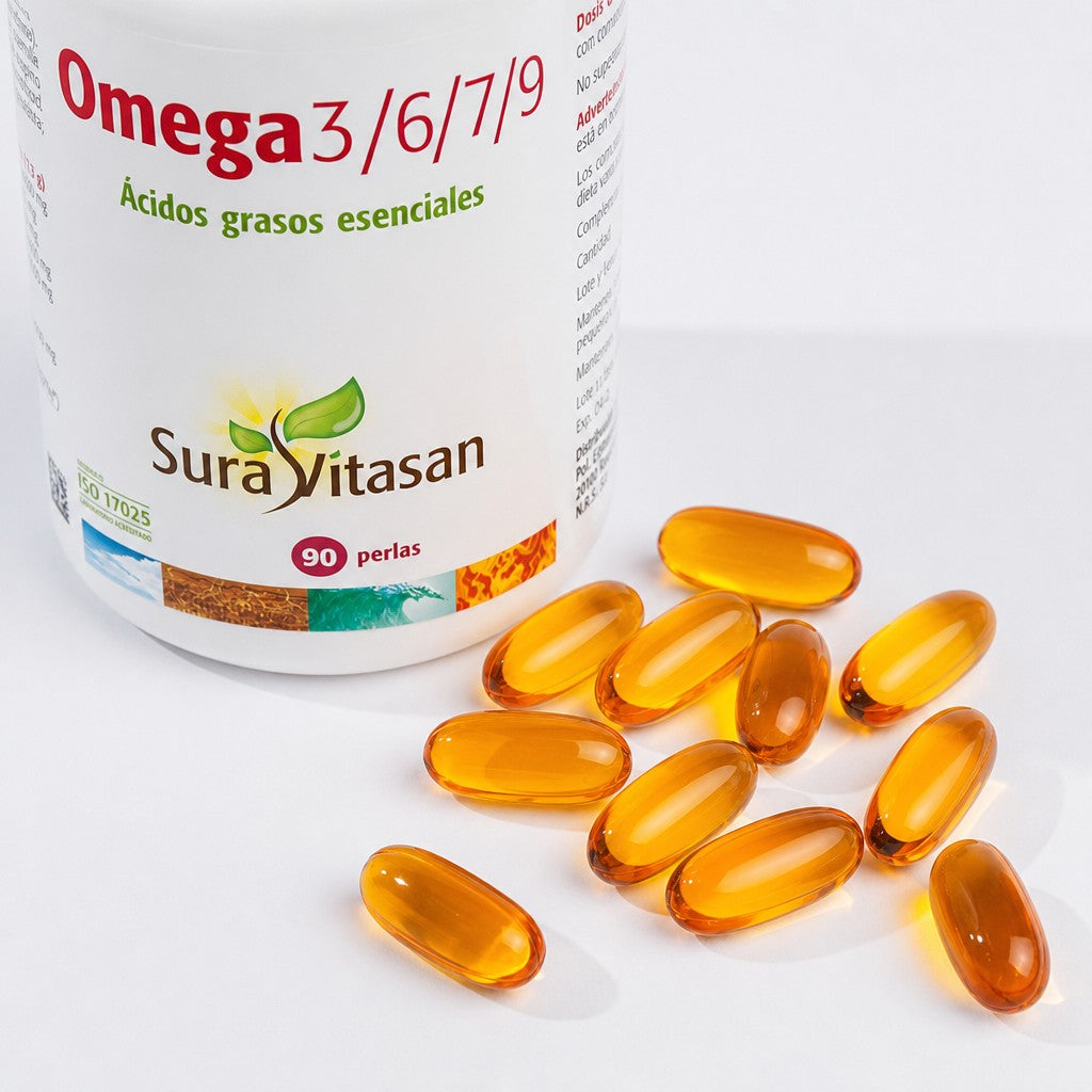 Omega 3-6-7-9 · Sura Vitasan — presentación