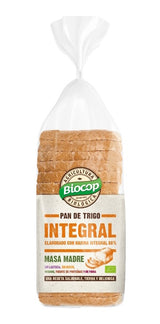 Pan de Molde de Trigo Integral con Masa Madre · Biocop · 400 gramos [Caducidad 02/2026]