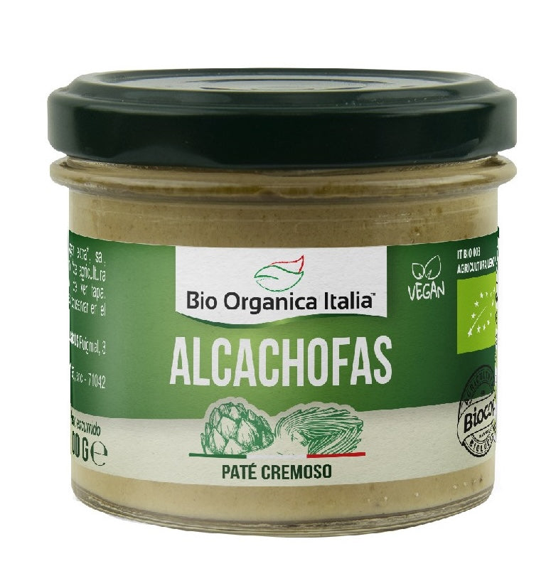 Paté Cremoso de Alcachofa · Bio Organica Italia · 100 gramos