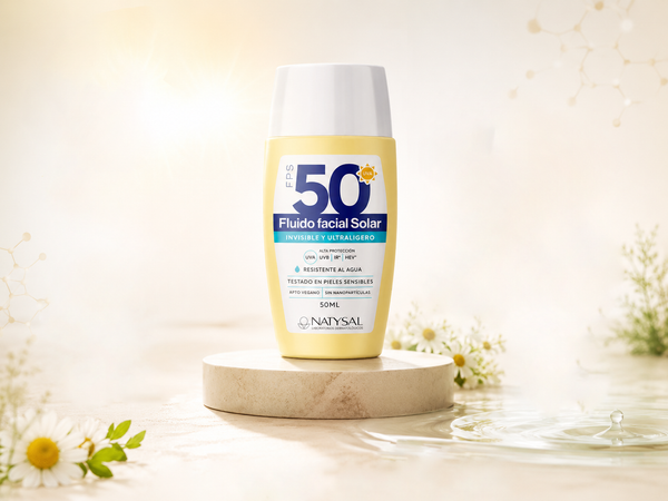 Fluido Facial Solar Alta Protección FPS50 · 50 ml