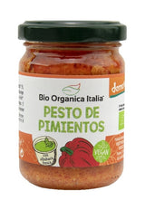 Pesto de Pimientos Vegano · Bio Organica Italia · 140 gramos