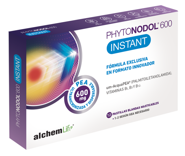 Phytonodol 600 Instant · AlchemLife · 12 pastillas masticables