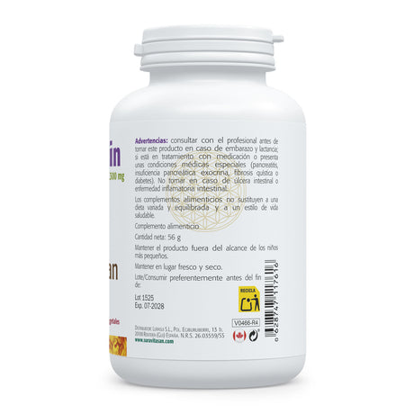 Pancreatin · Sura Vitasan — información nutricional USP