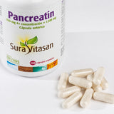 Pancreatin · Sura Vitasan — cápsulas entéricas