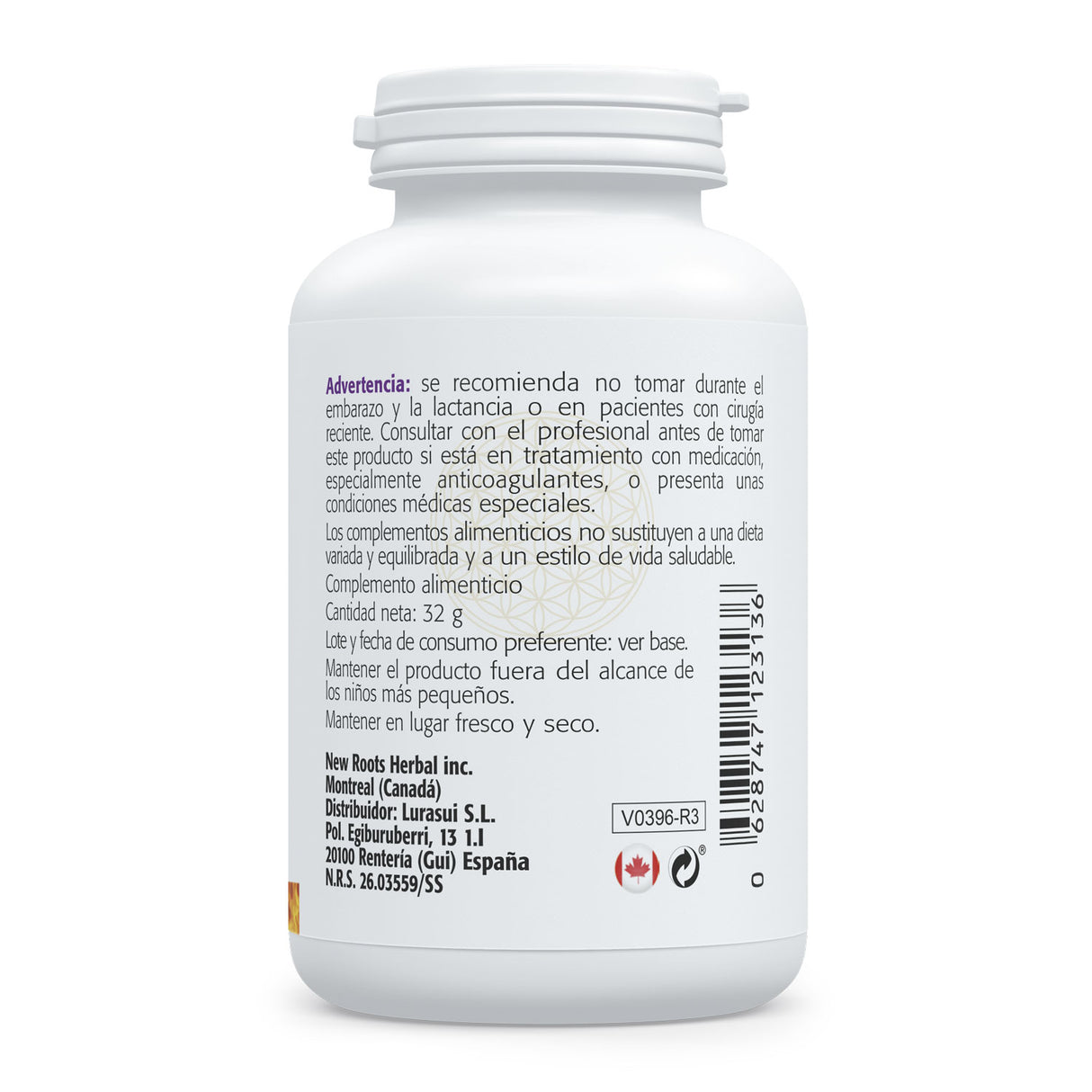 Papaya Max · Sura Vitasan — información nutricional FCC-PU