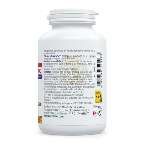 Pro-Urgency · Sura Vitasan — 10 cepas información nutricional