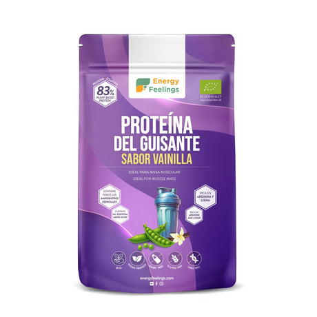 Proteína de Guisante Eco Sabor Vainilla Energy Feelings 500g
