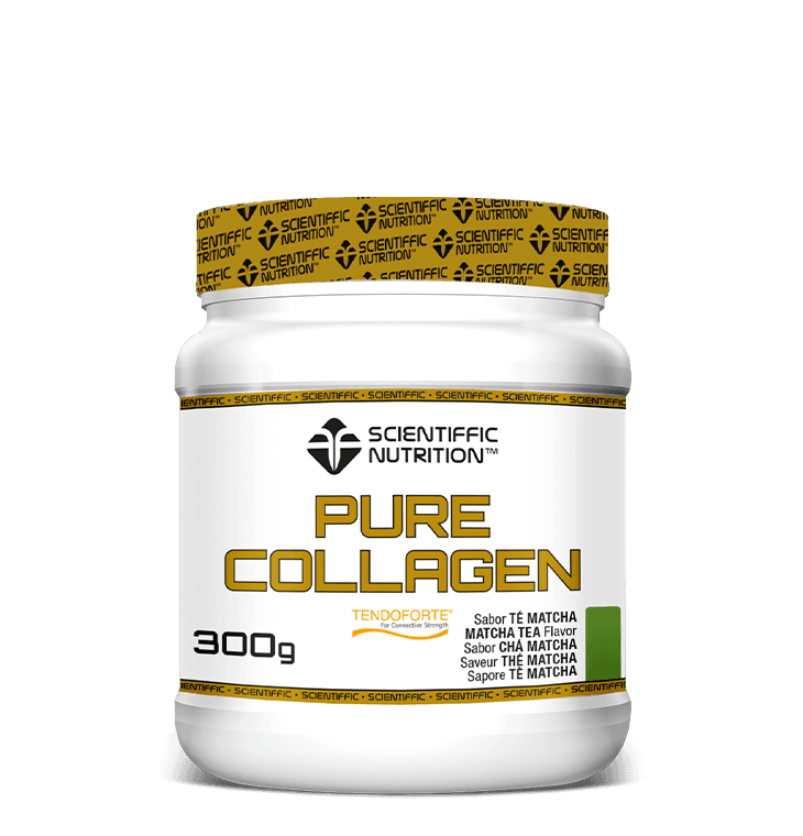 Pure Collagen Tendoforte Sabor Té Matcha 300 gramos