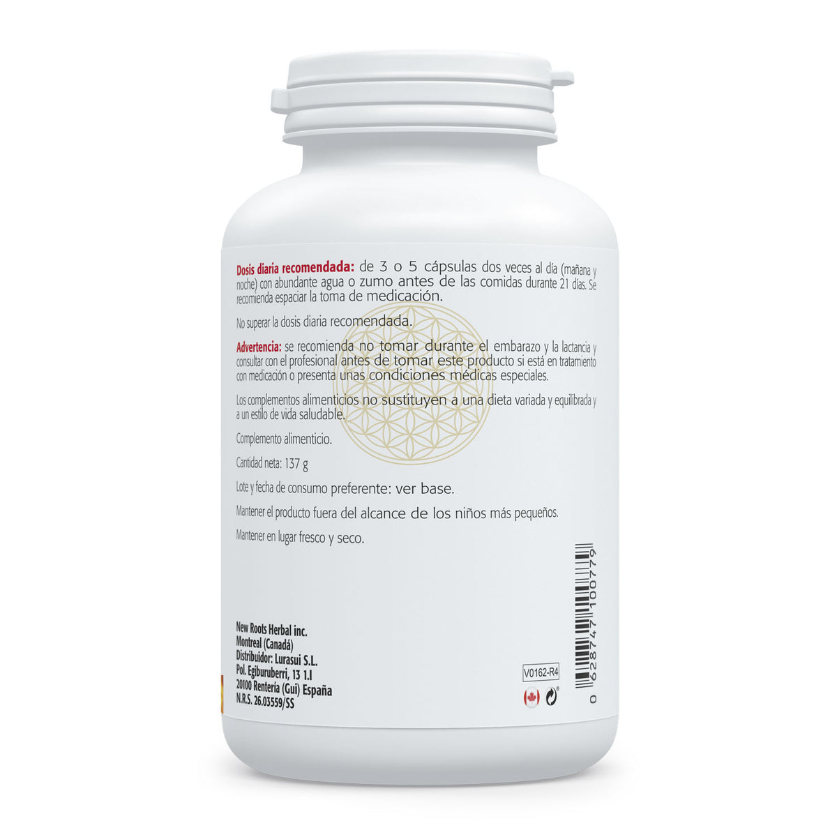Puri Corp · Sura Vitasan — 14 extractos información nutricional